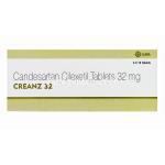 クリーンツ32　Creanz32、ジェネリックアタカンド　Atacand、カンデサルタンシレキ32mg　箱